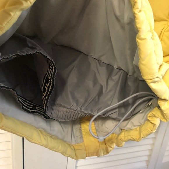 Couloir size 10 ski winter coat Jacket pale yellow - Picture 6 of 9